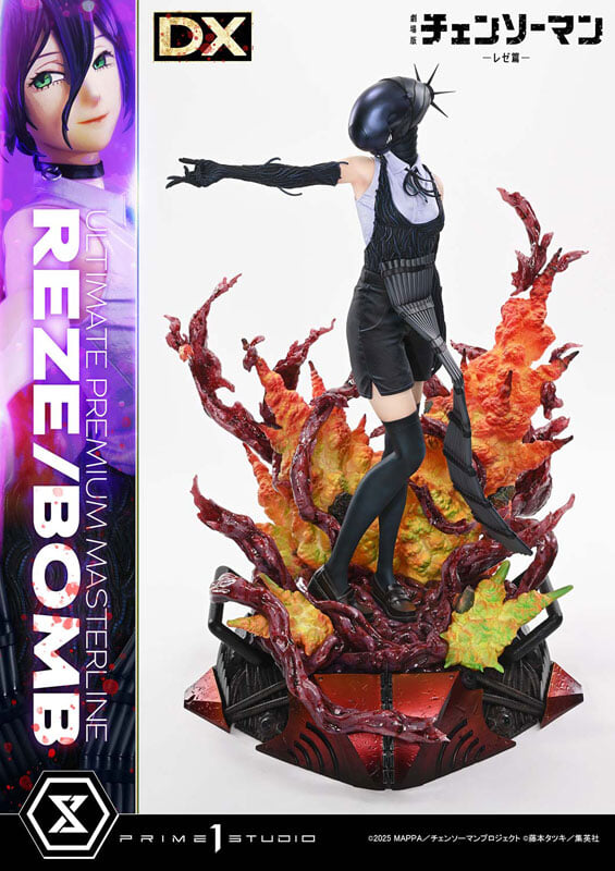 Prime 1 Studio《鏈鋸人》蕾潔 1/4 雕像公開 可換裝炸彈惡魔