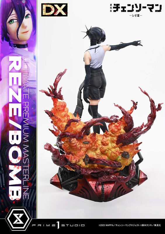 Prime 1 Studio《鏈鋸人》蕾潔 1/4 雕像公開 可換裝炸彈惡魔