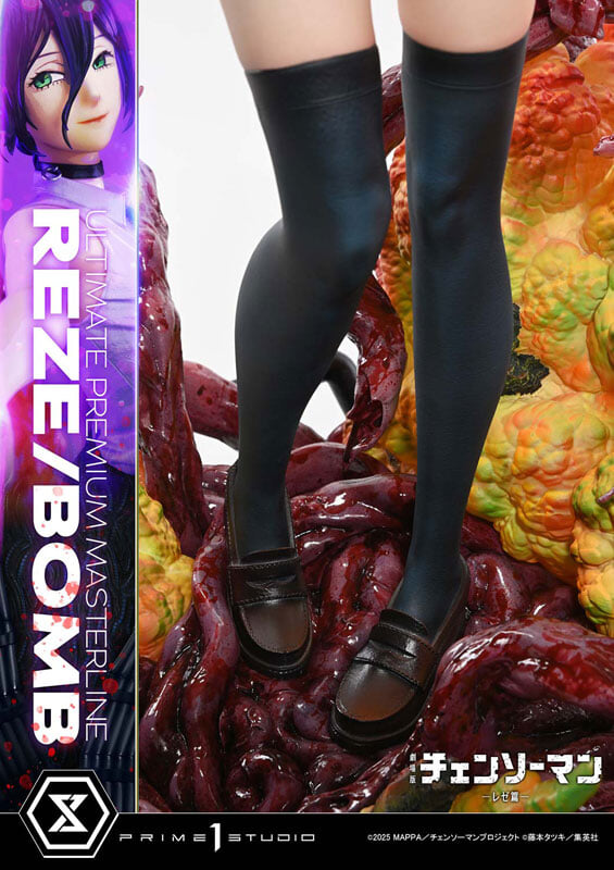 Prime 1 Studio《鏈鋸人》蕾潔 1/4 雕像公開 可換裝炸彈惡魔