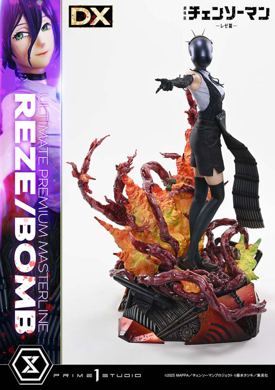 Prime 1 Studio《鏈鋸人》蕾潔 1/4 雕像公開 可換裝炸彈惡魔