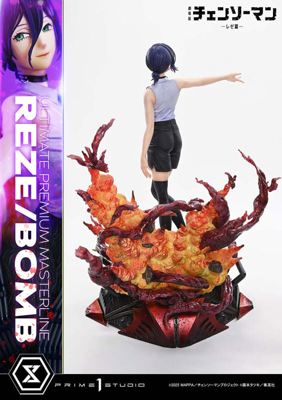 Prime 1 Studio《鏈鋸人》蕾潔 1/4 雕像公開 可換裝炸彈惡魔