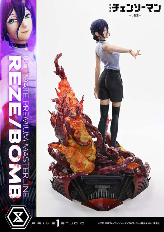 Prime 1 Studio《鏈鋸人》蕾潔 1/4 雕像公開 可換裝炸彈惡魔