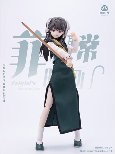 FKEY 授權《菲日常映畫》MJD 可動人偶盲盒公開,精緻布製服飾結合戰術武裝 2026 年發售
