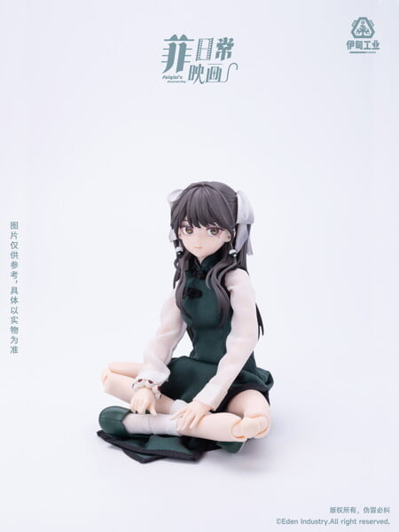 FKEY 授權《菲日常映畫》MJD 可動人偶盲盒公開,精緻布製服飾結合戰術武裝 2026 年發售
