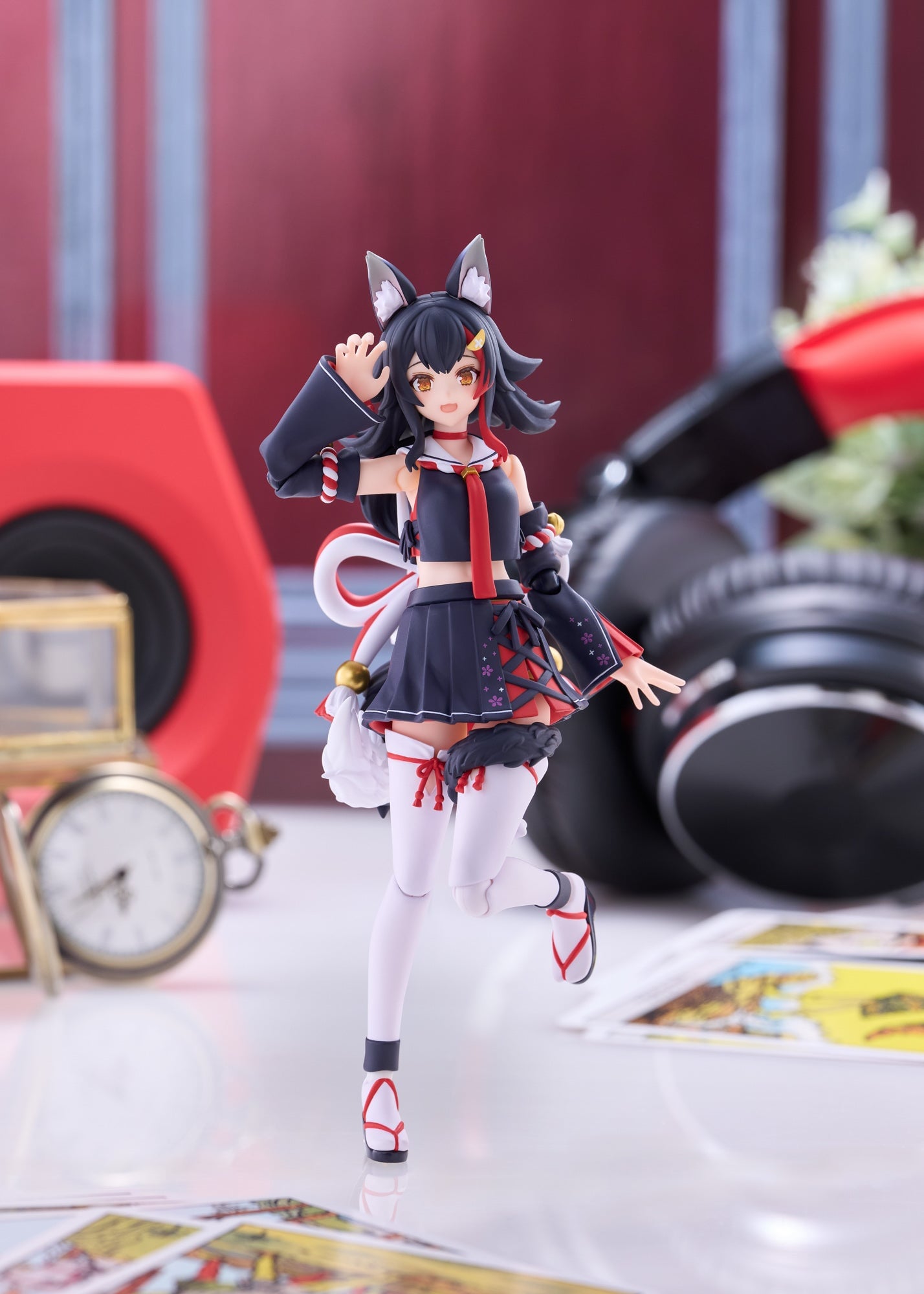 hololive 大神澪 figma 2026 年 10 月開訂 附贈經典暈眩臉與隨從 Mio-fa