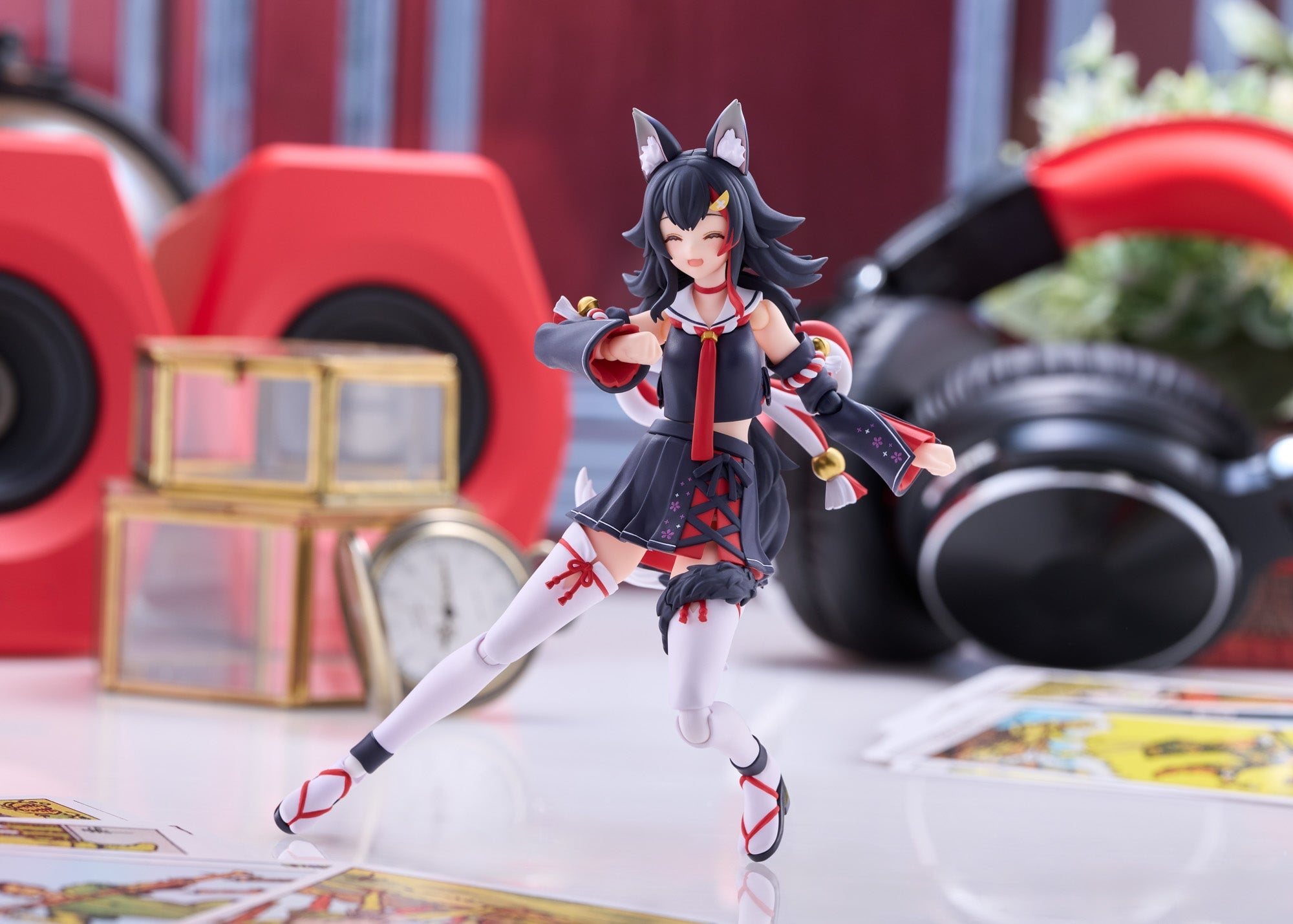 hololive 大神澪 figma 2026 年 10 月開訂 附贈經典暈眩臉與隨從 Mio-fa