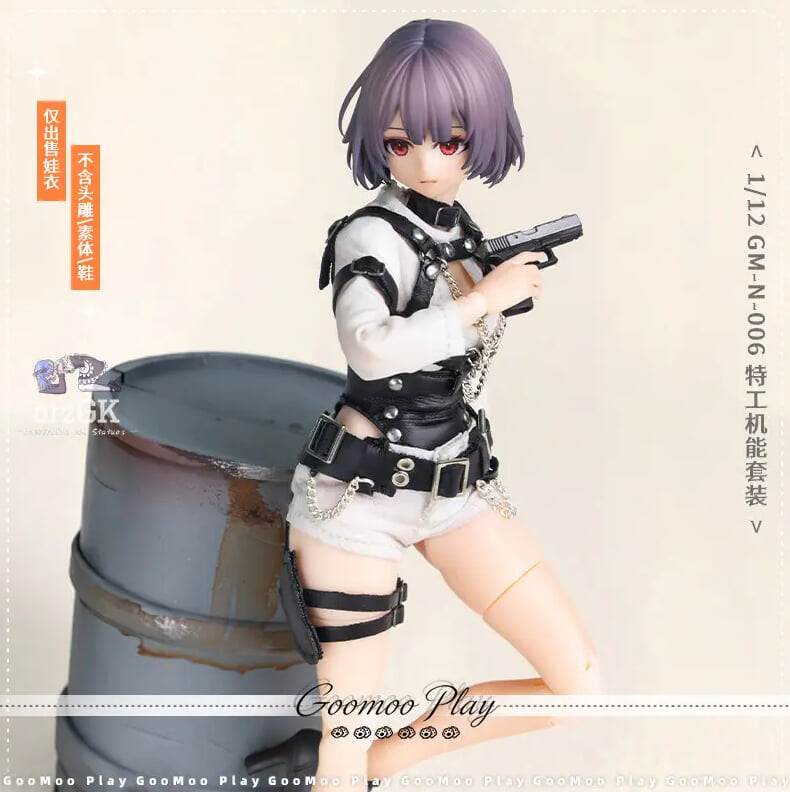 GOOMOO 發表 1/12 人偶專用「Agent Tactical Set」戰術裝備套組 預計近日開放預購