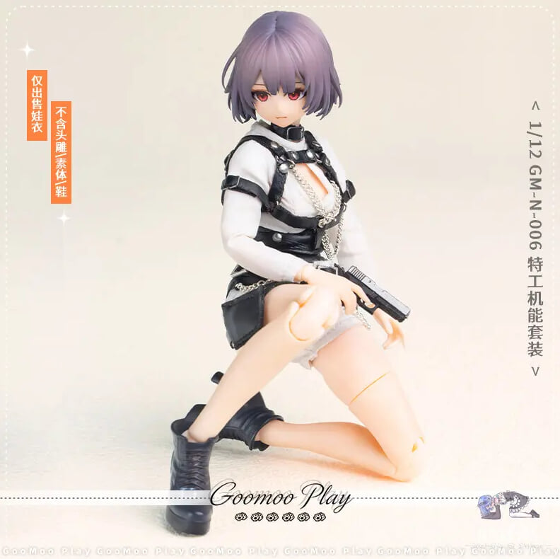 GOOMOO 發表 1/12 人偶專用「Agent Tactical Set」戰術裝備套組 預計近日開放預購