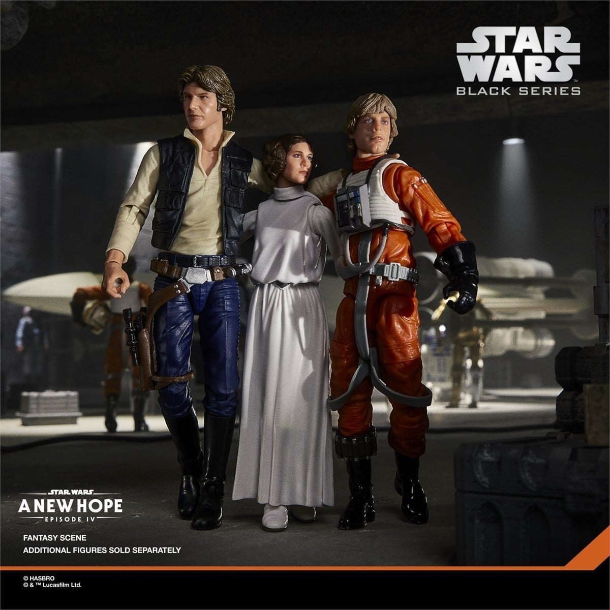 Hasbro《星際大戰》黑標新作 2027 年上市 收錄布料女王與學徒安納金
