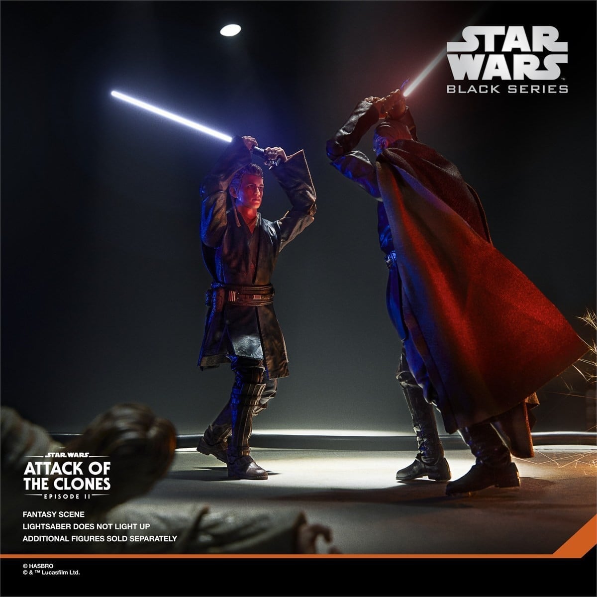 Hasbro《星際大戰》黑標新作 2027 年上市 收錄布料女王與學徒安納金