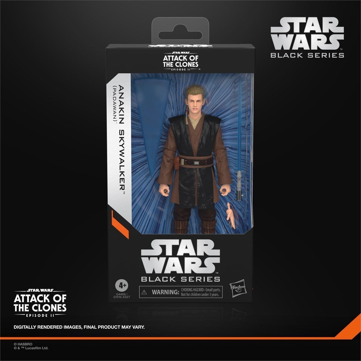Hasbro《星際大戰》黑標新作 2027 年上市 收錄布料女王與學徒安納金