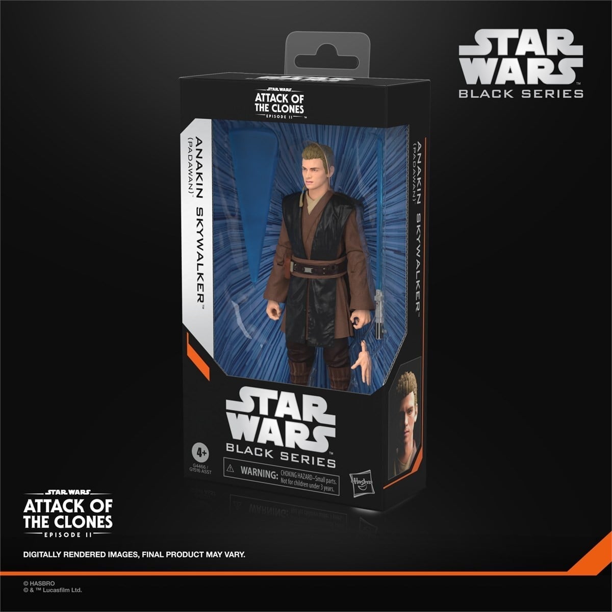Hasbro《星際大戰》黑標新作 2027 年上市 收錄布料女王與學徒安納金
