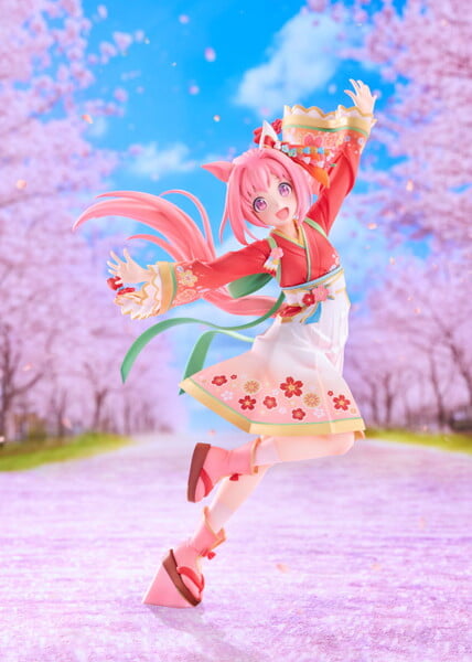 Claynel 推出《賽馬娘 Pretty Derby》春烏拉拉和服版本 1/7 模型 預計 2027 年 9 月發貨