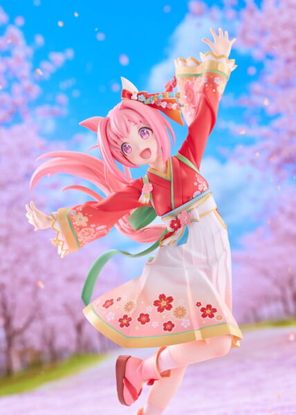 Claynel 推出《賽馬娘 Pretty Derby》春烏拉拉和服版本 1/7 模型 預計 2027 年 9 月發貨