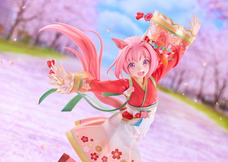 Claynel 推出《賽馬娘 Pretty Derby》春烏拉拉和服版本 1/7 模型 預計 2027 年 9 月發貨