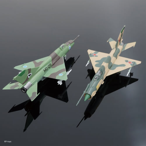 F-toys《70年代噴射機收藏》食玩 2027 年 4 月復刻發售 收錄 MiG-21 與龍式等經典機型