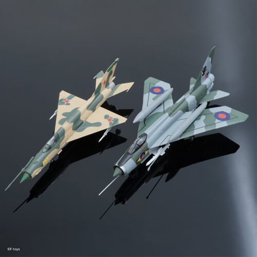 F-toys《70年代噴射機收藏》食玩 2027 年 4 月復刻發售 收錄 MiG-21 與龍式等經典機型