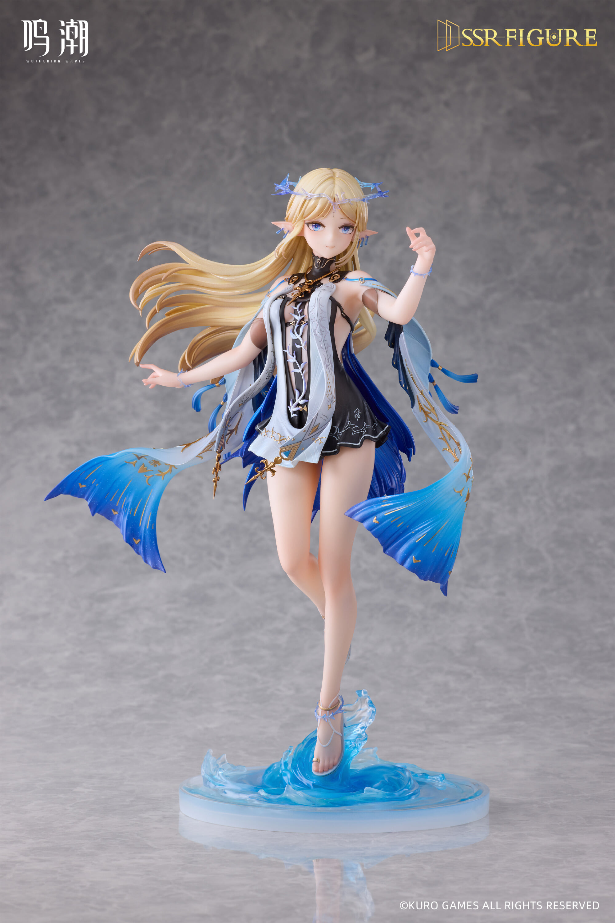 SSR FIGURE《鳴潮》長離與椿 1/6 比例模型限量千尊 預計 2026 年 10 月開跑