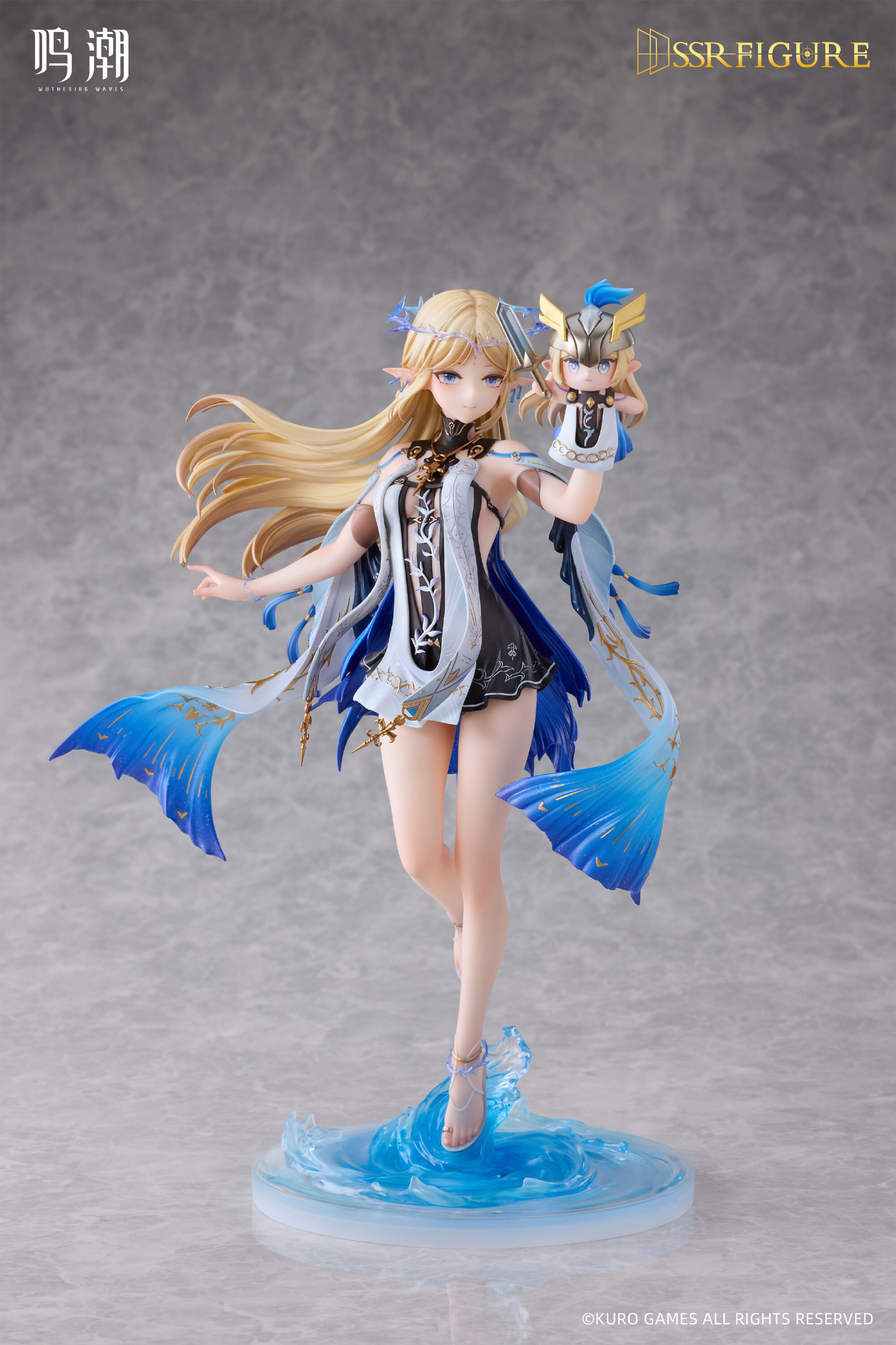 SSR FIGURE《鳴潮》長離與椿 1/6 比例模型限量千尊 預計 2026 年 10 月開跑