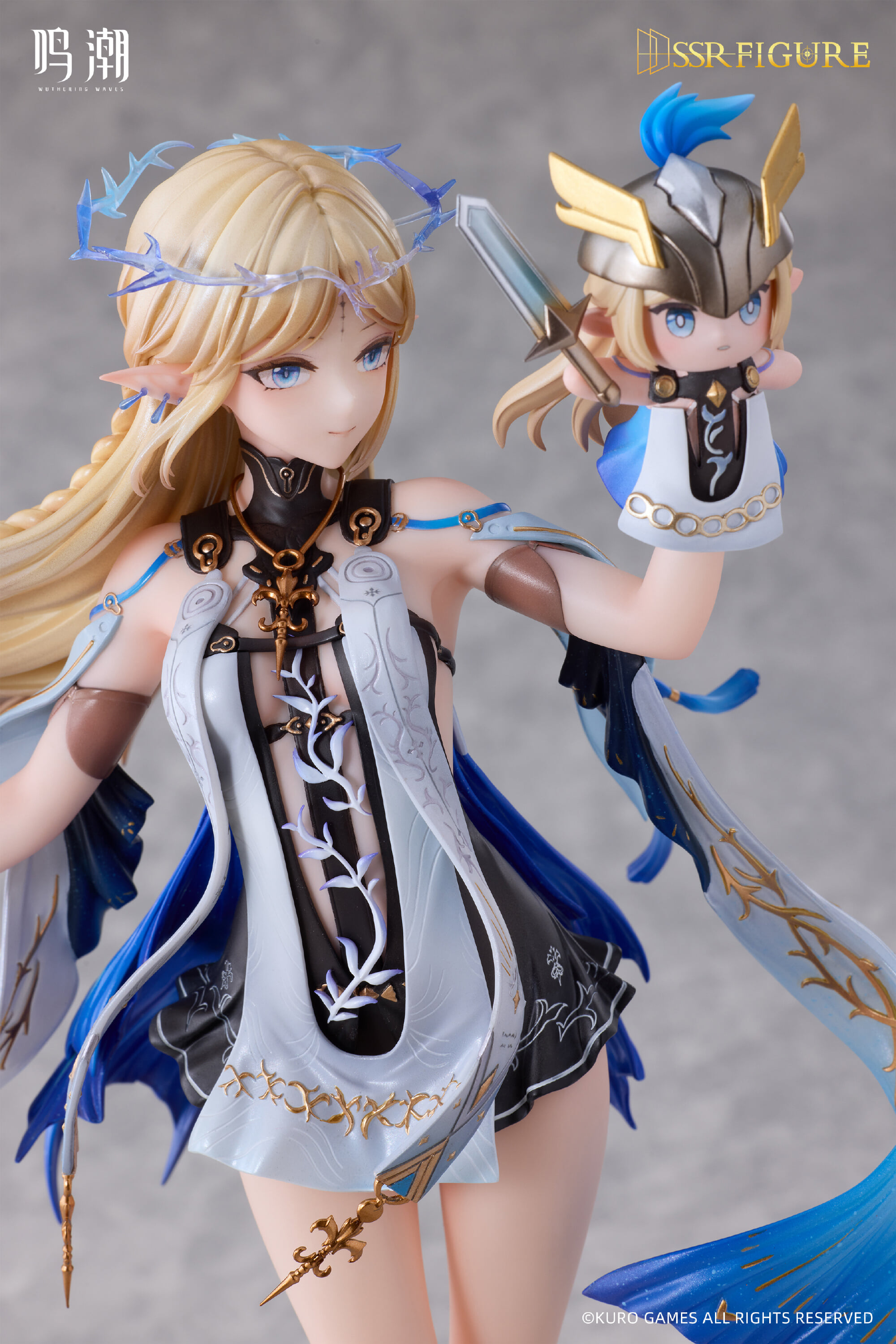 SSR FIGURE《鳴潮》長離與椿 1/6 比例模型限量千尊 預計 2026 年 10 月開跑