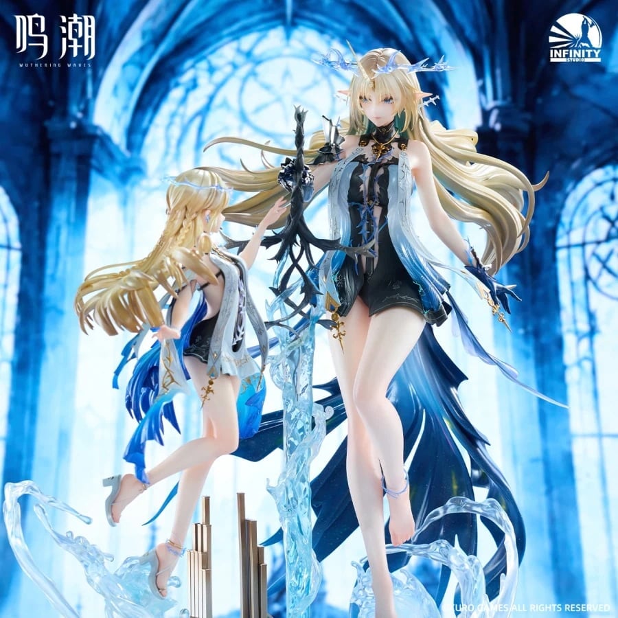 SSR FIGURE《鳴潮》長離與椿 1/6 比例模型限量千尊 預計 2026 年 10 月開跑