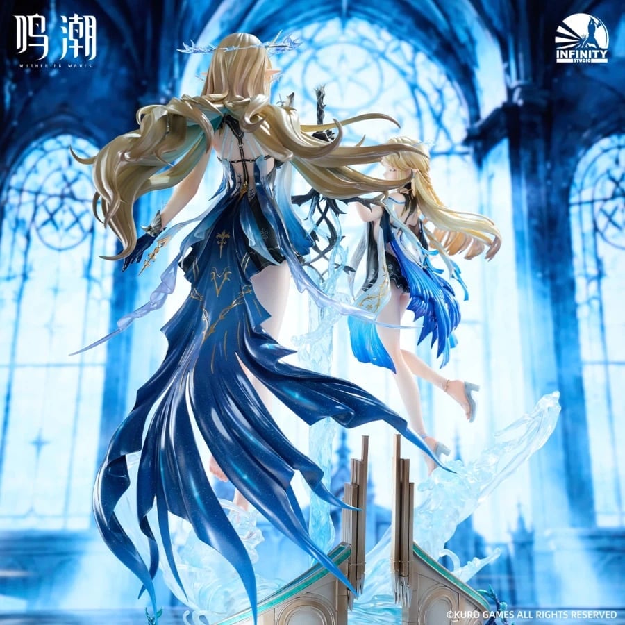SSR FIGURE《鳴潮》長離與椿 1/6 比例模型限量千尊 預計 2026 年 10 月開跑