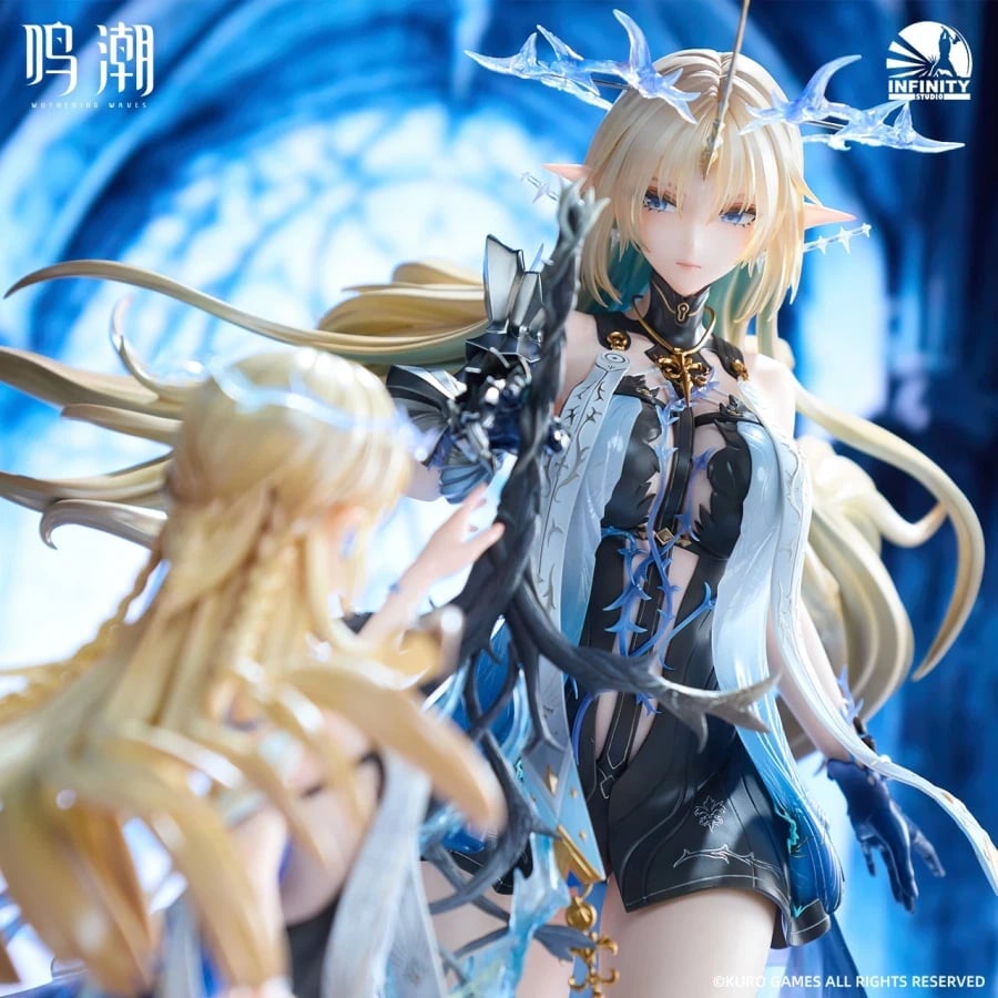 SSR FIGURE《鳴潮》長離與椿 1/6 比例模型限量千尊 預計 2026 年 10 月開跑