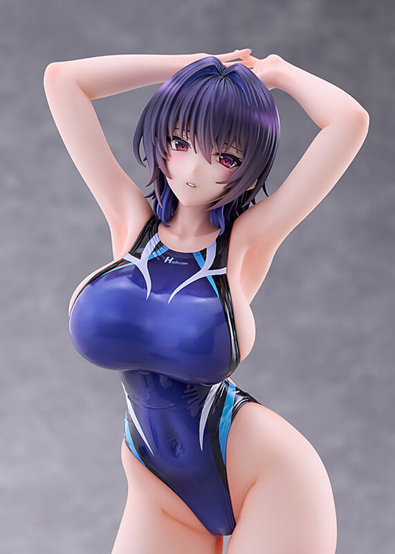 AMAKUNI 開放《劍崎佳澄 競泳水著Ver.》模型預購,重現はるこん筆下緊身曲線