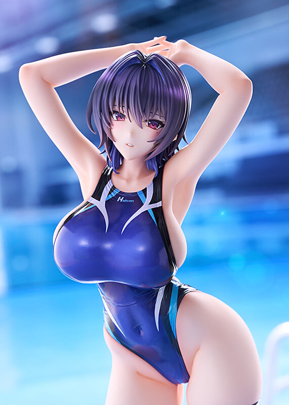 AMAKUNI 開放《劍崎佳澄 競泳水著Ver.》模型預購,重現はるこん筆下緊身曲線