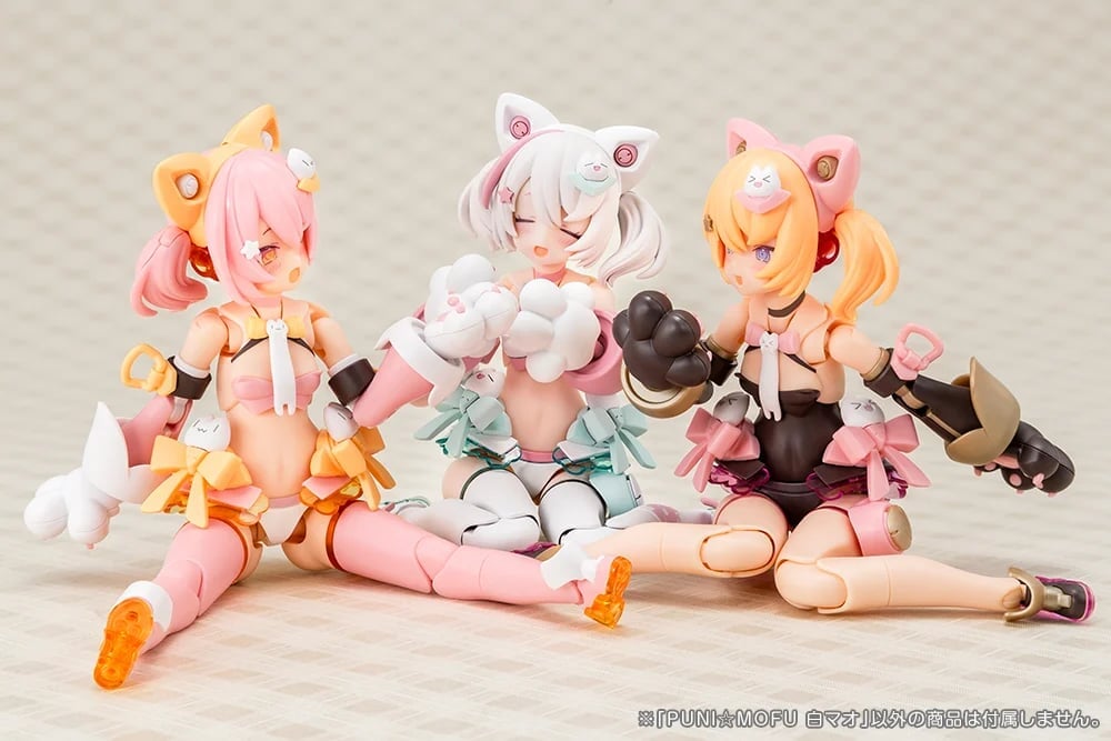 《女神裝置》PUNI☆MOFU 白貓 10 月 28 日開放預購