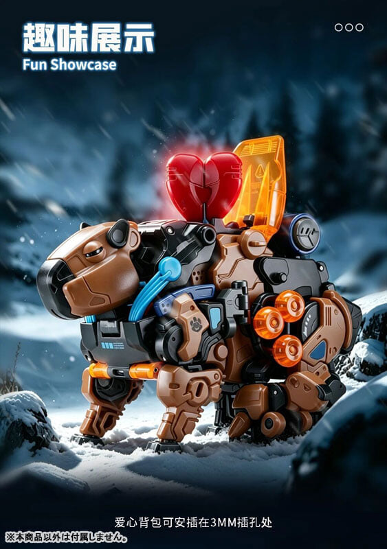 52TOYS《BEASTBOX》新作 SATURN-POTATO 曝光 附贈變形水豚 2027 年發售