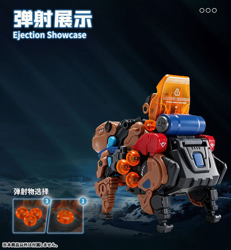 52TOYS《BEASTBOX》新作 SATURN-POTATO 曝光 附贈變形水豚 2027 年發售