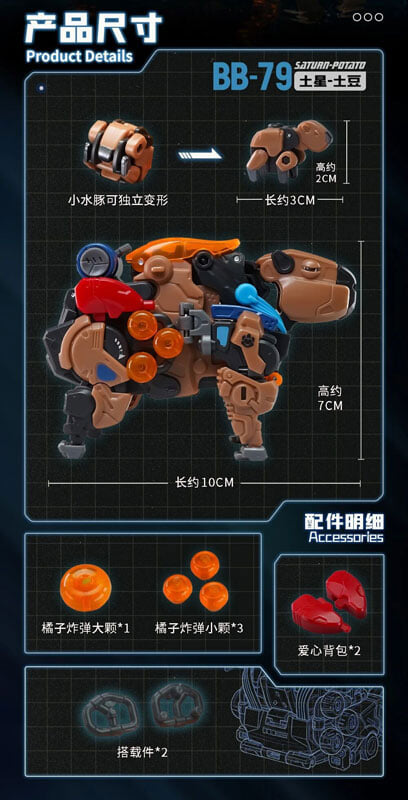 52TOYS《BEASTBOX》新作 SATURN-POTATO 曝光 附贈變形水豚 2027 年發售