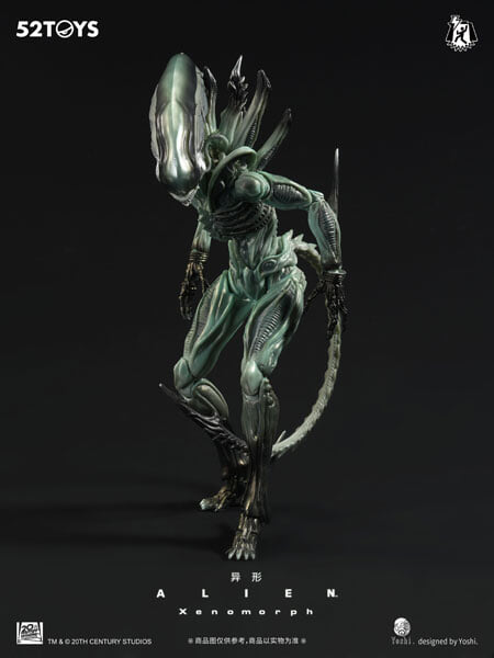 Figlite《異形》Xenomorph 特別版人偶採青綠色漸層 預計2027年1月發售
