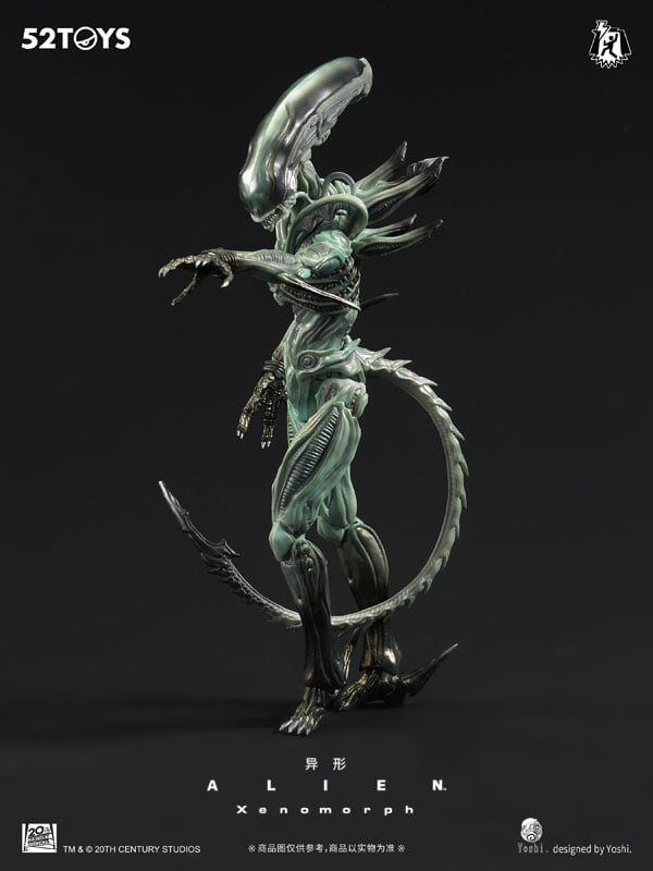 Figlite《異形》Xenomorph 特別版人偶採青綠色漸層 預計2027年1月發售