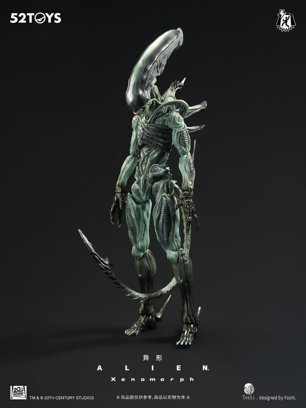 Figlite《異形》Xenomorph 特別版人偶採青綠色漸層 預計2027年1月發售