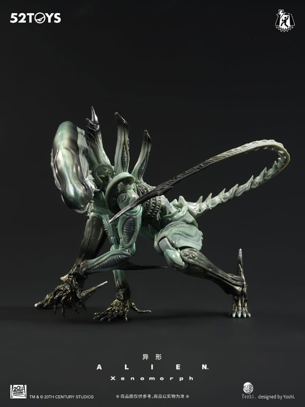 Figlite《異形》Xenomorph 特別版人偶採青綠色漸層 預計2027年1月發售