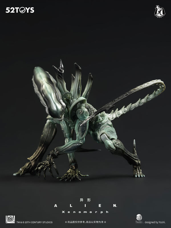 Figlite《異形》Xenomorph 特別版人偶採青綠色漸層 預計2027年1月發售