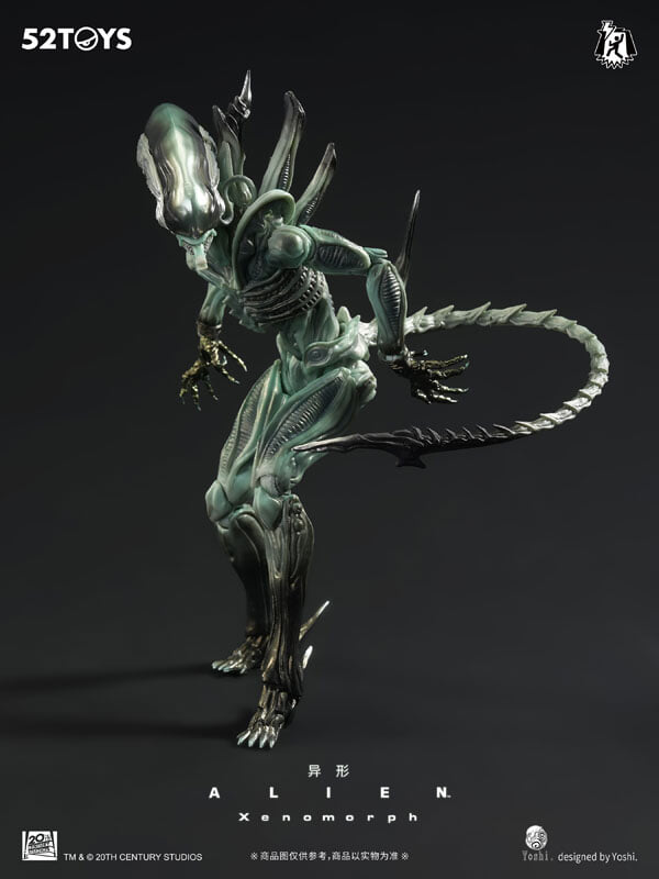 Figlite《異形》Xenomorph 特別版人偶採青綠色漸層 預計2027年1月發售