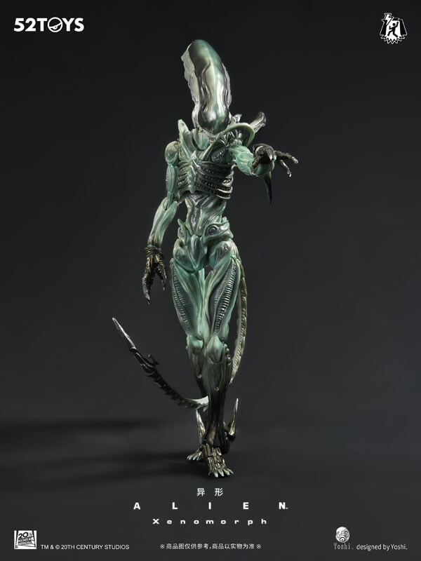 Figlite《異形》Xenomorph 特別版人偶採青綠色漸層 預計2027年1月發售