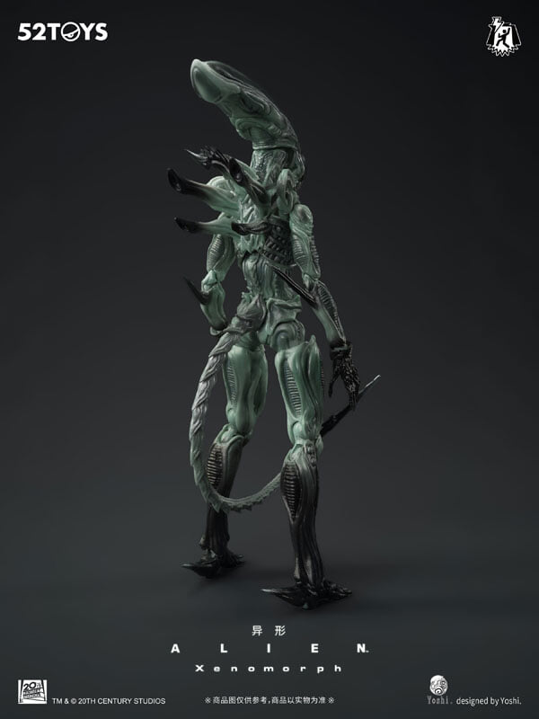 Figlite《異形》Xenomorph 特別版人偶採青綠色漸層 預計2027年1月發售