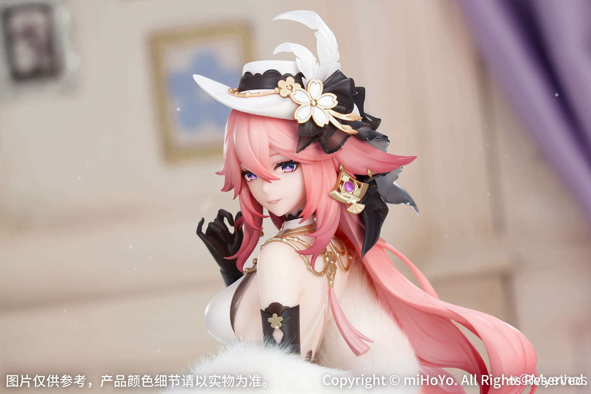 Myethos《原神》八重神子「璀夜華宴Ver.」模型曝光,晚禮服宮司只要台幣 1500 有找