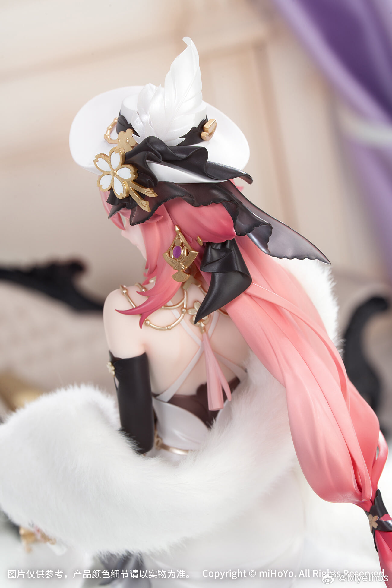 Myethos《原神》八重神子「璀夜華宴Ver.」模型曝光,晚禮服宮司只要台幣 1500 有找