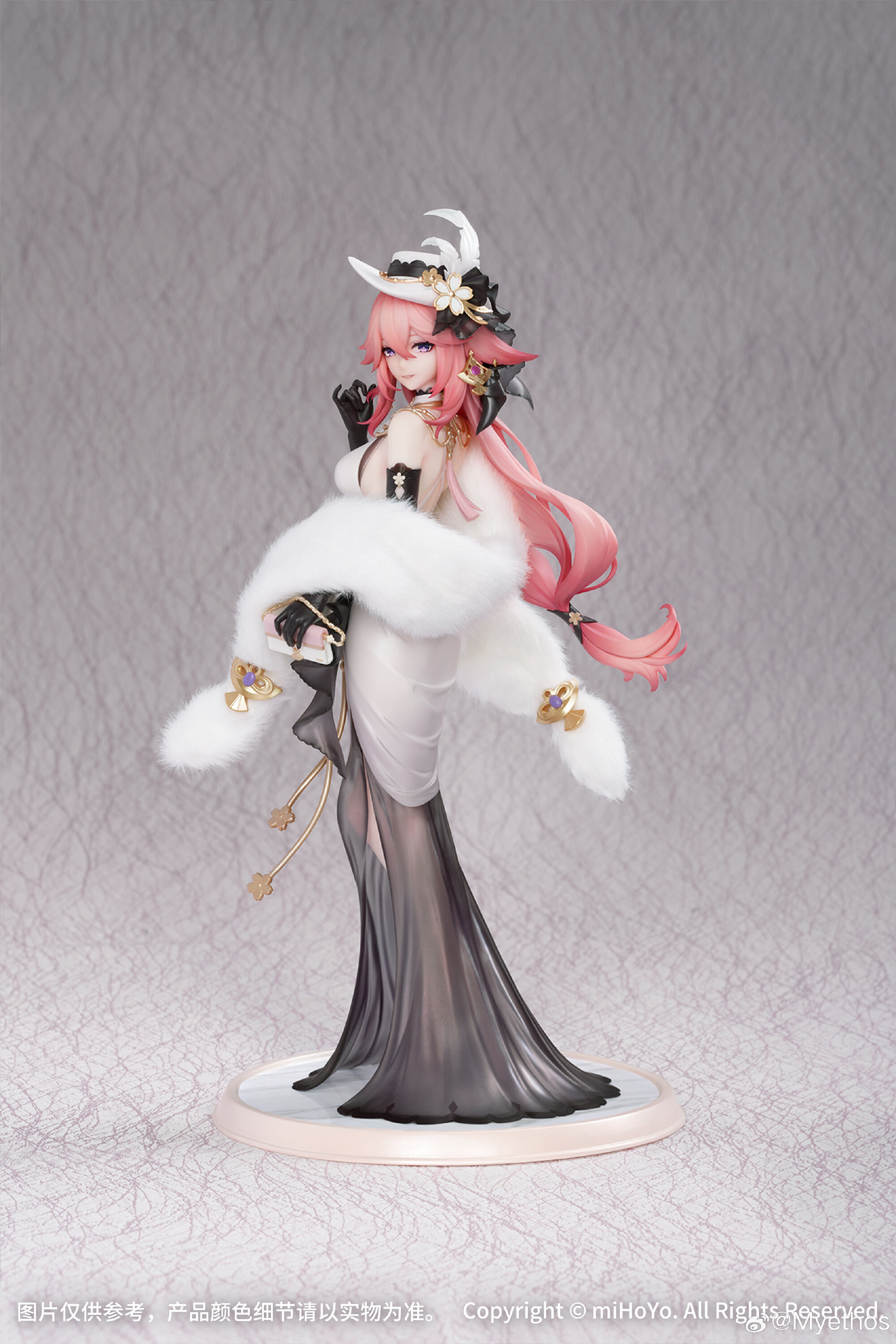 Myethos《原神》八重神子「璀夜華宴Ver.」模型曝光,晚禮服宮司只要台幣 1500 有找