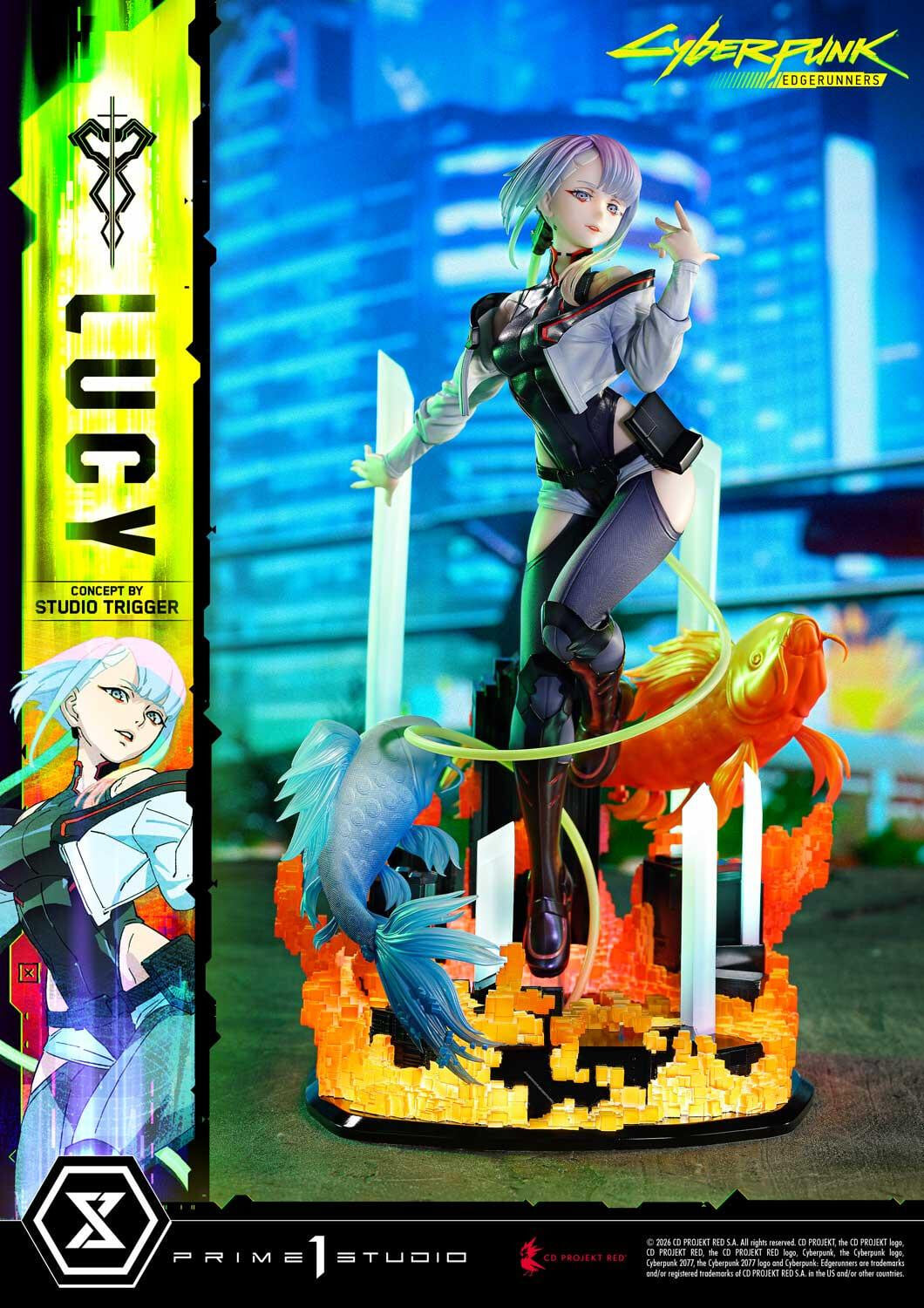 《電馭叛客:邊緣行者》露西 1/5 比例雕像預購開跑 售價約台幣 3 萬元