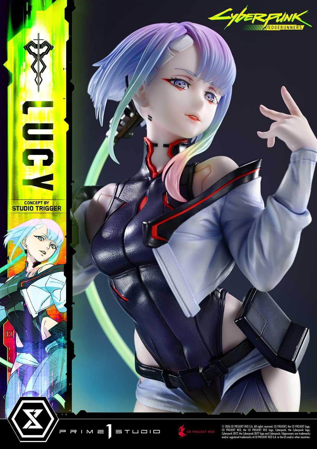 《電馭叛客:邊緣行者》露西 1/5 比例雕像預購開跑 售價約台幣 3 萬元
