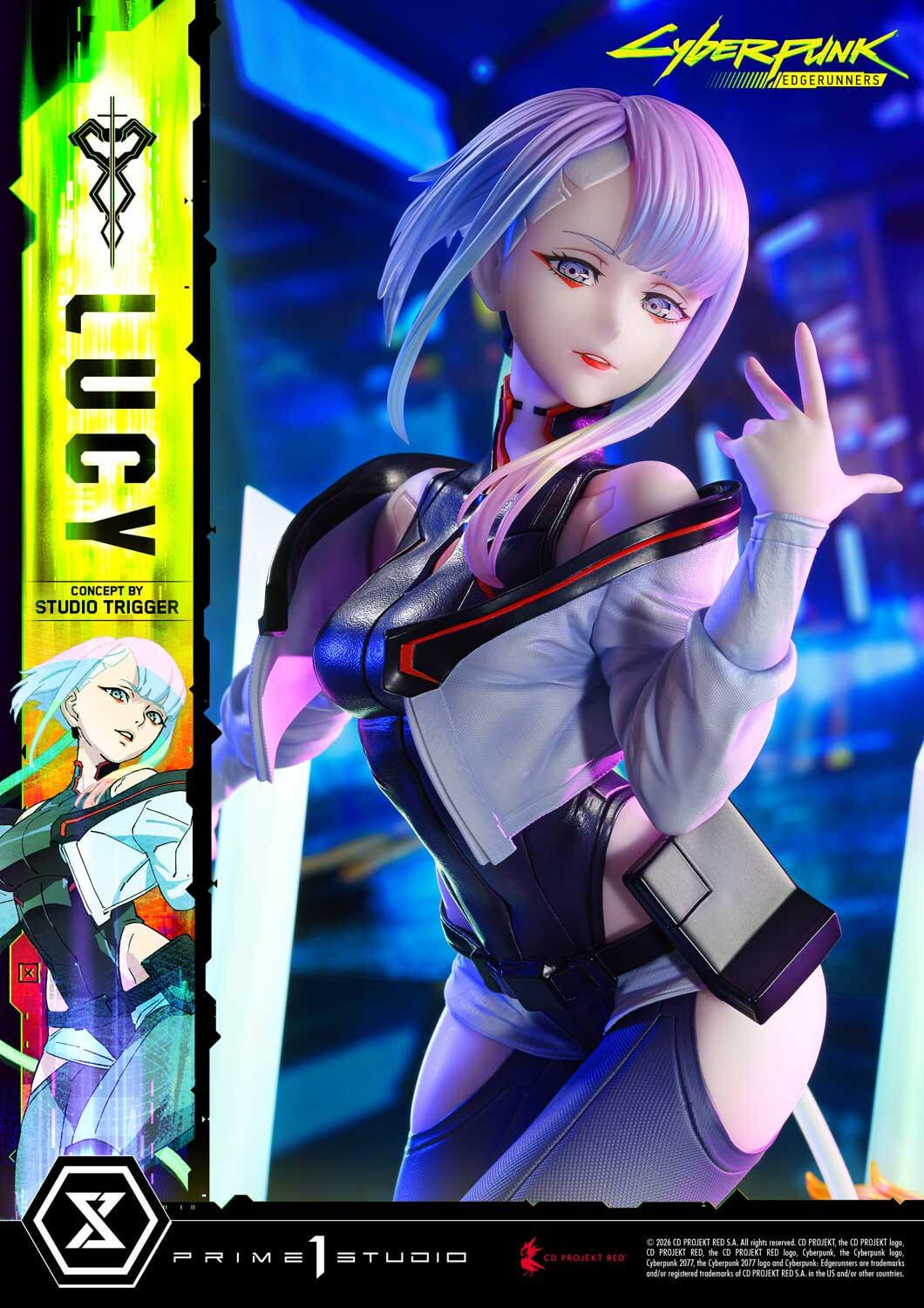 《電馭叛客:邊緣行者》露西 1/5 比例雕像預購開跑 售價約台幣 3 萬元