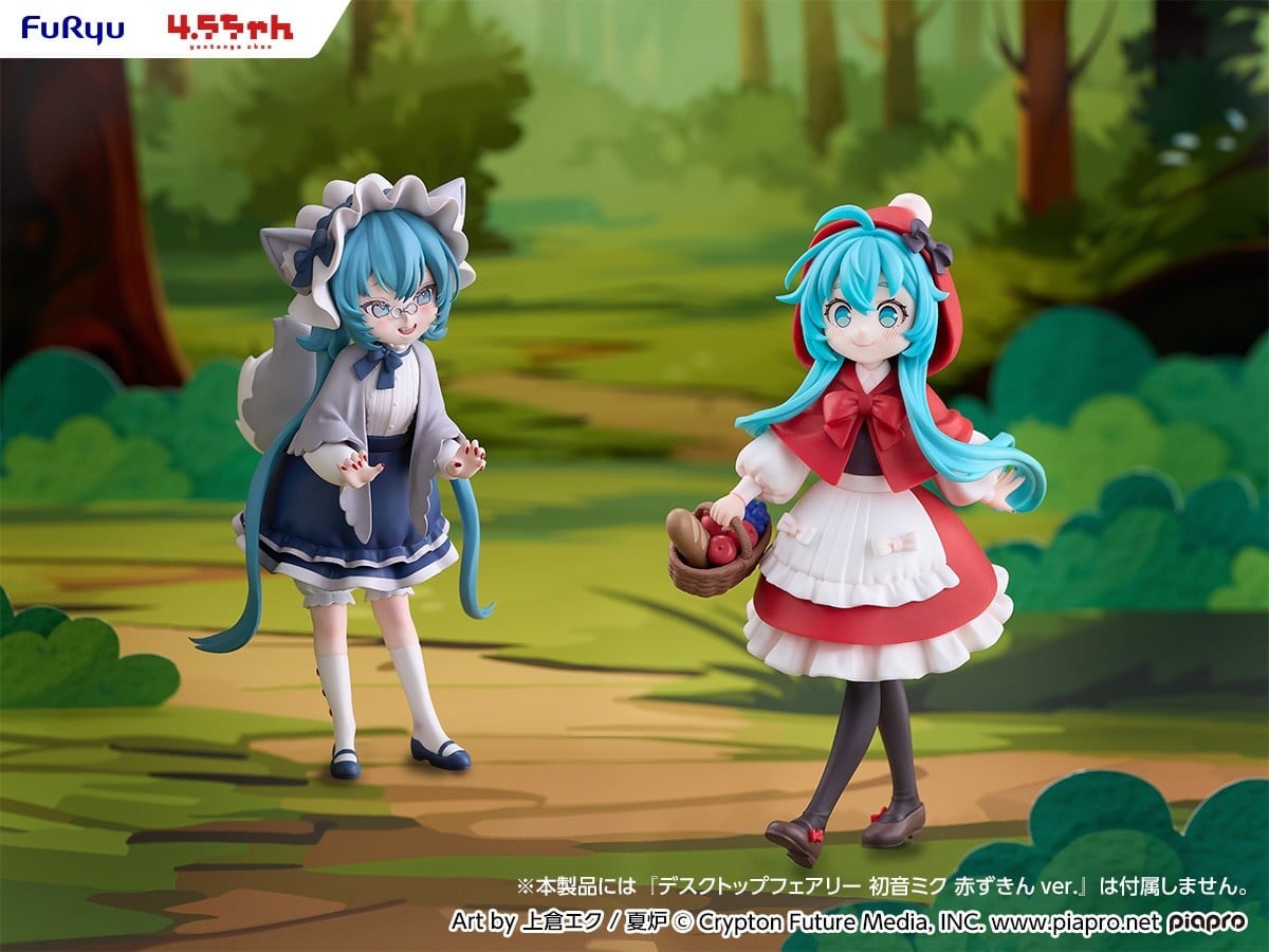 FURYU 發表 4.5 頭身系列模型《初音未來》狼 ver. 售價約台幣 660 元