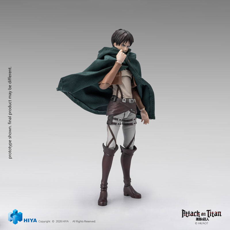 Hiya Toys推出《進擊的巨人》人偶 附經典拿杯手型