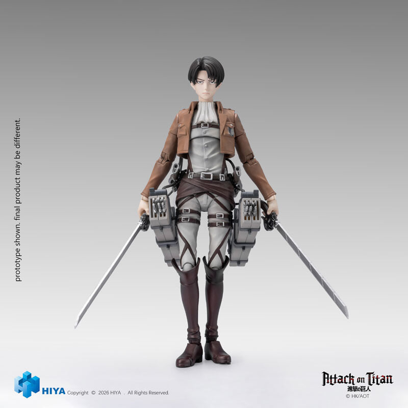 Hiya Toys推出《進擊的巨人》人偶 附經典拿杯手型